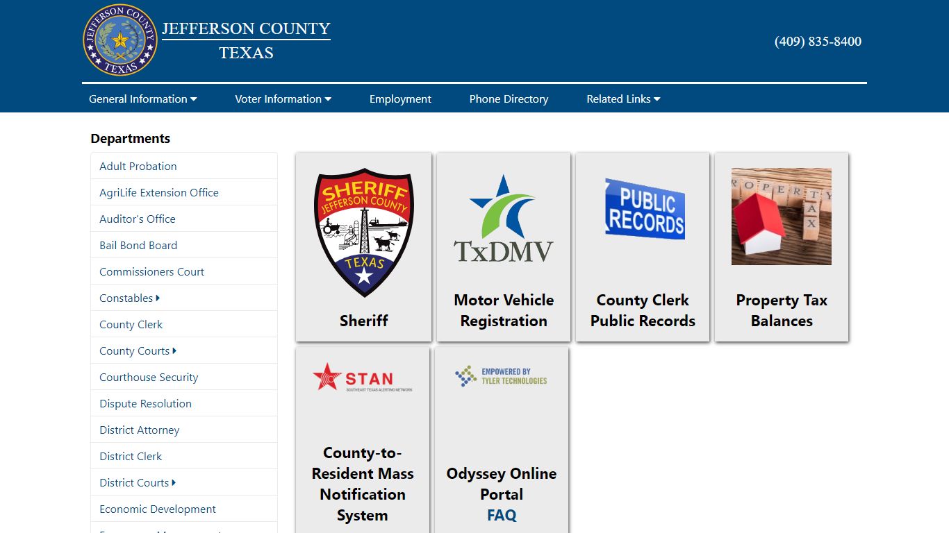 Current Arrests - Jefferson County, Texas