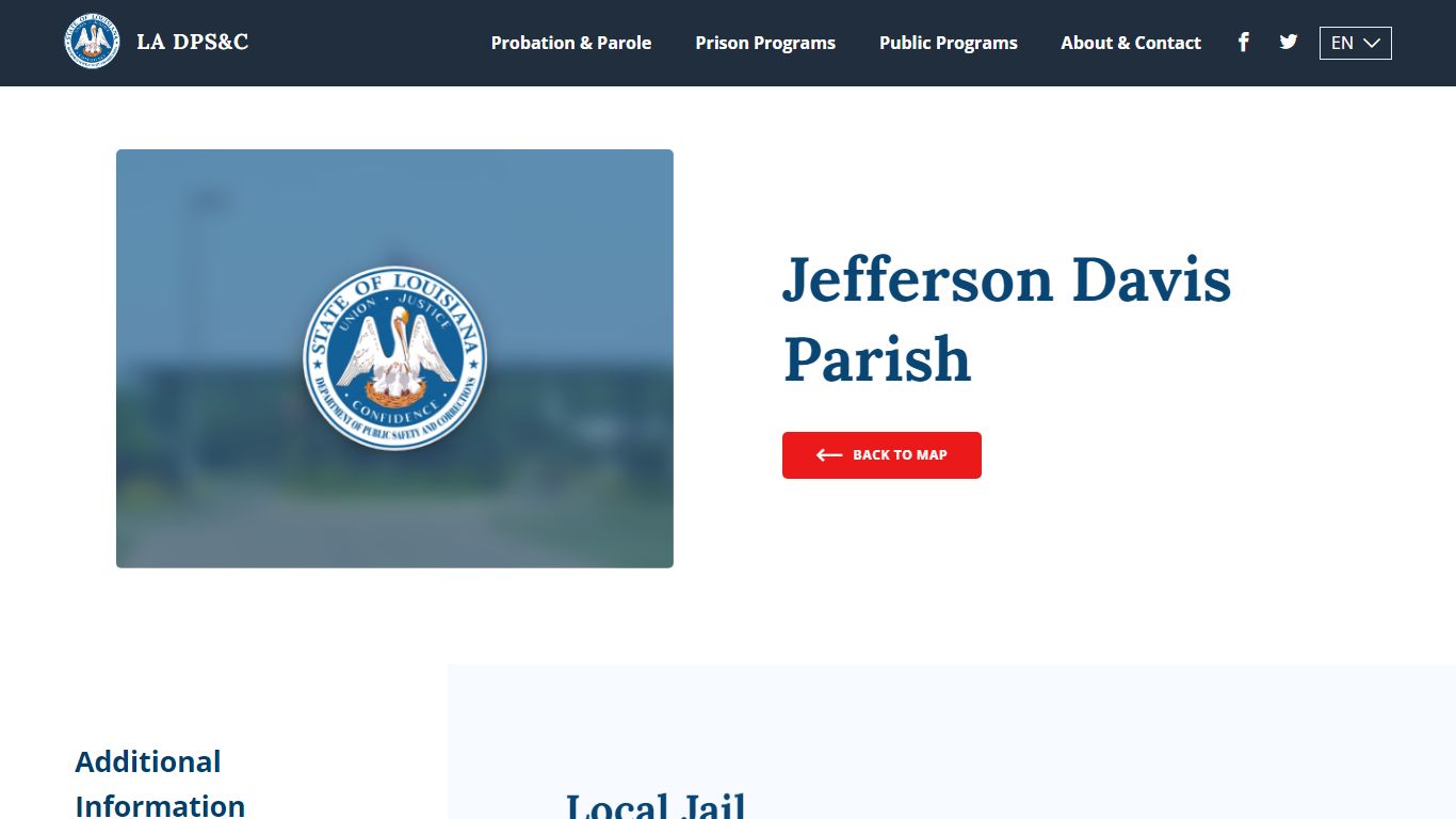 Jefferson Davis Parish - Louisiana Department of Public Safety ...