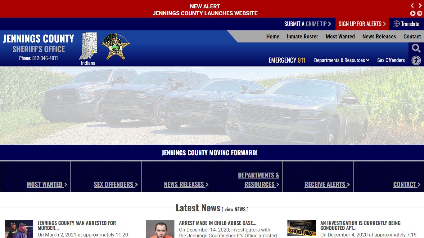 Jennings County IN Sheriff