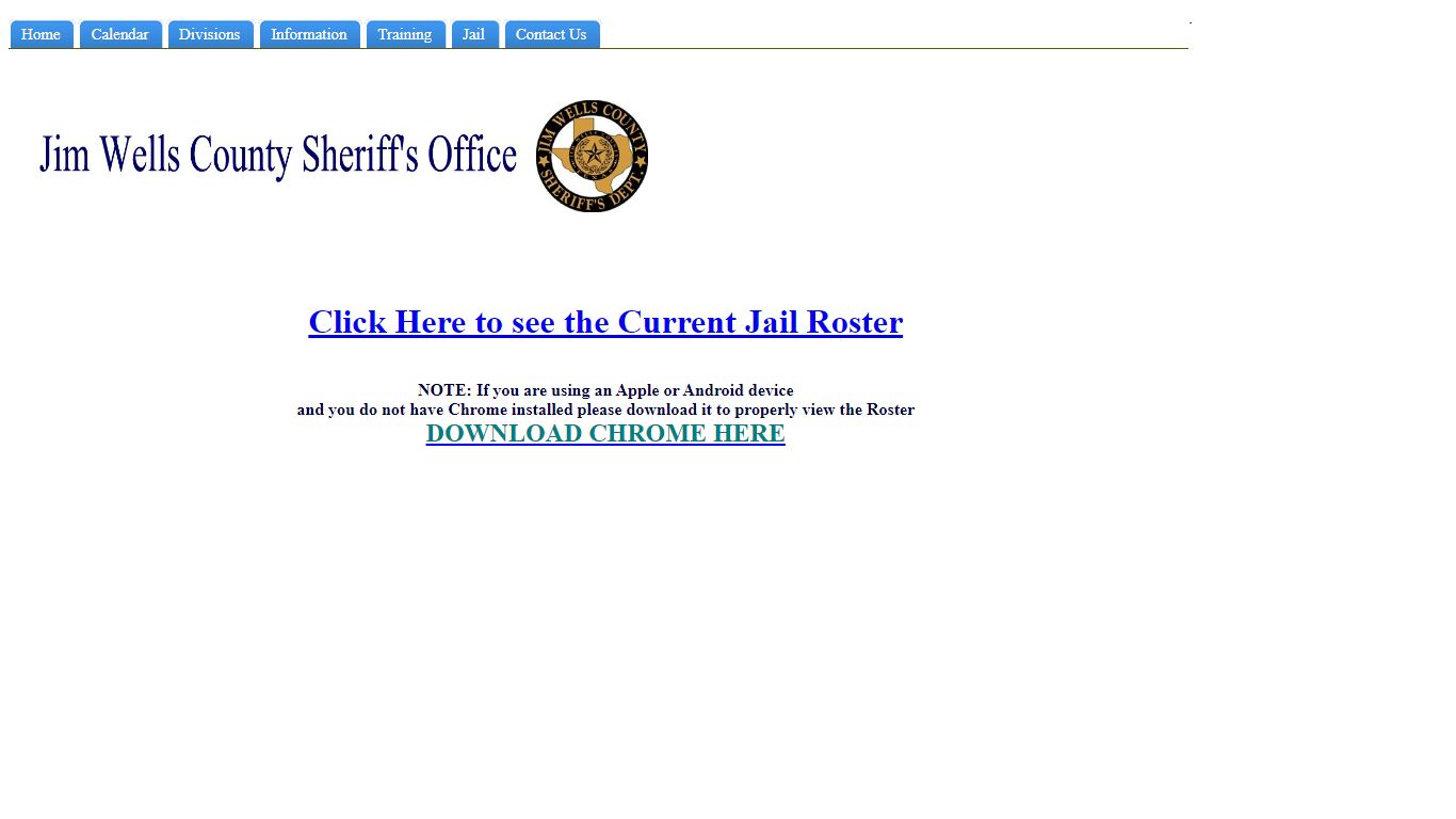 Jail - Jim Wells County Sheriff's Department