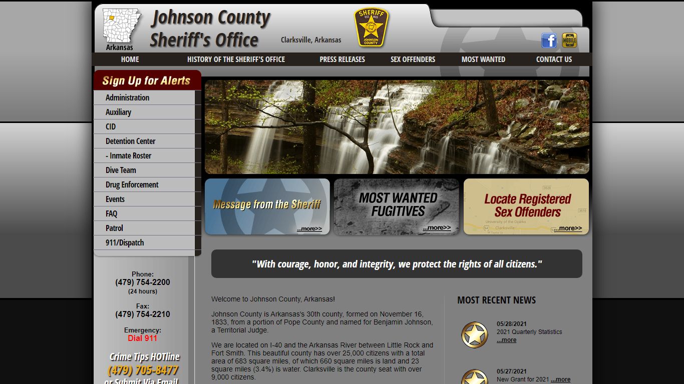 Johnson County Sheriff AR