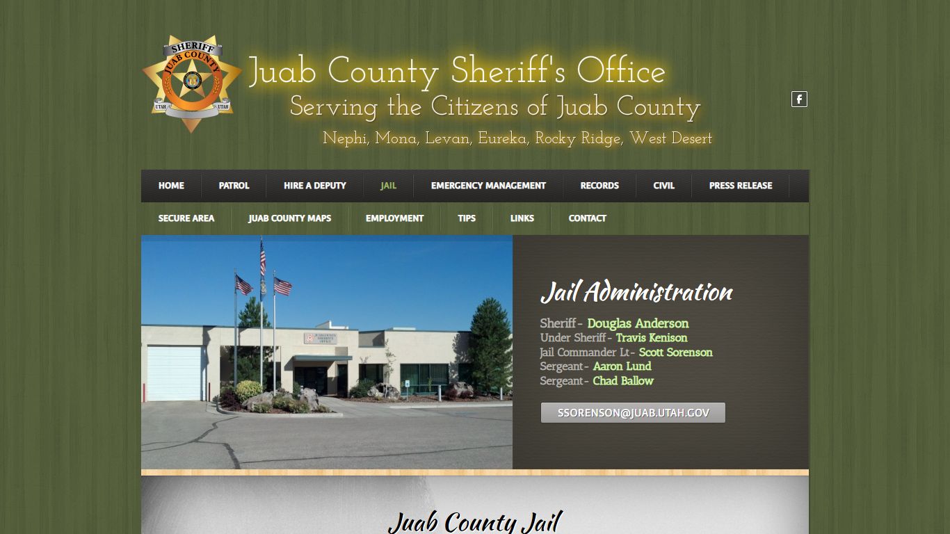 Jail - Juab County Sheriff's Office
