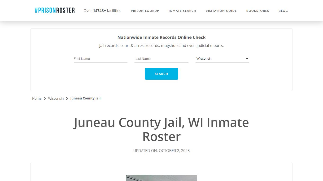 Juneau County Jail, WI Inmate Roster - Prisonroster