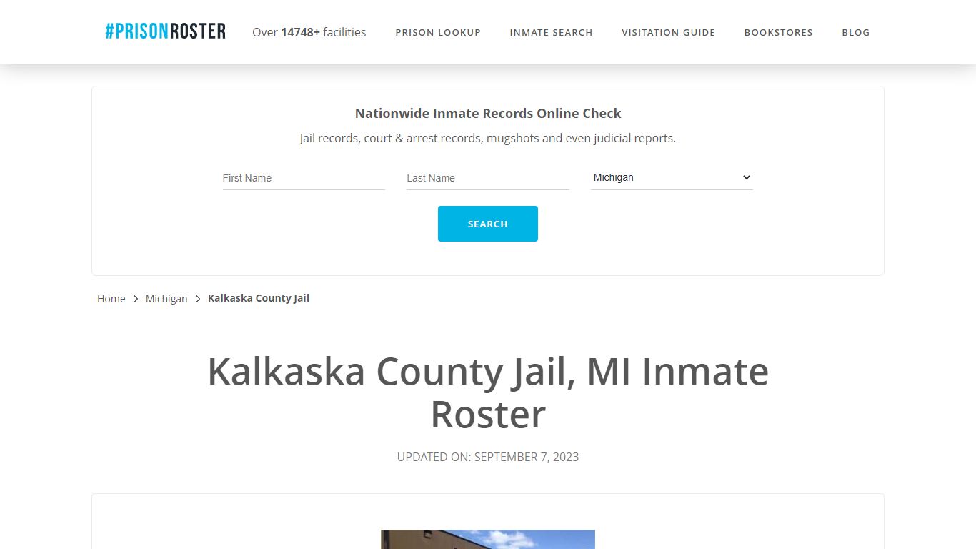 Kalkaska County Jail, MI Inmate Roster - Prisonroster