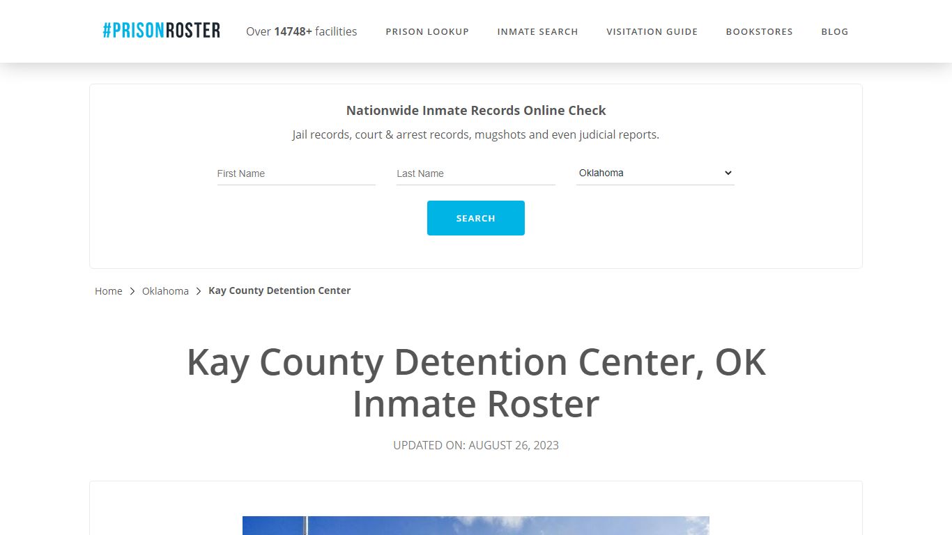 Kay County Detention Center, OK Inmate Roster - Prisonroster