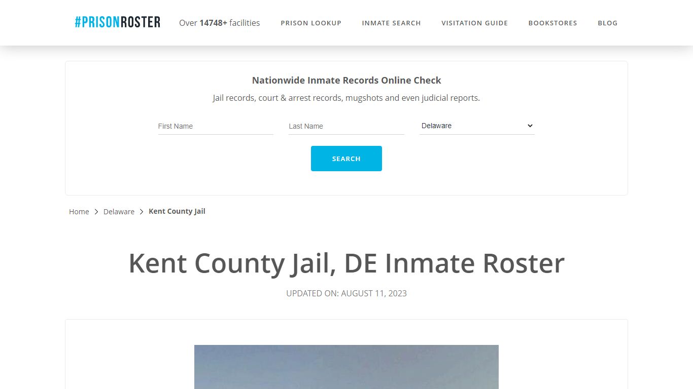 Kent County Jail, DE Inmate Roster - Prisonroster