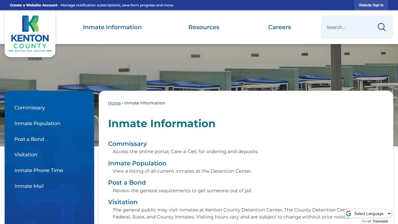 Inmate Information | Kenton County Detention Center, KY