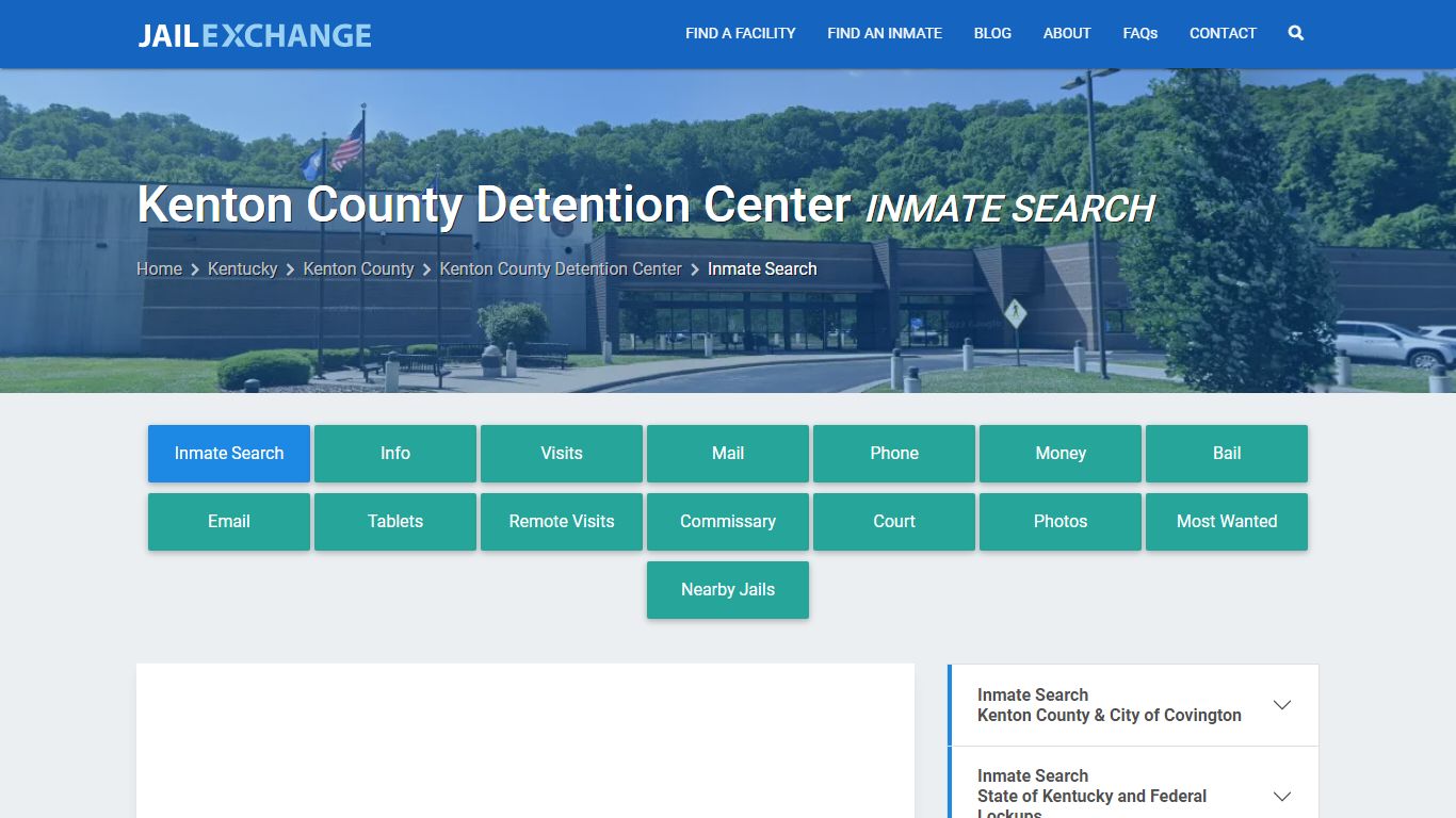 Kenton County Detention Center Inmate Search - Jail Exchange