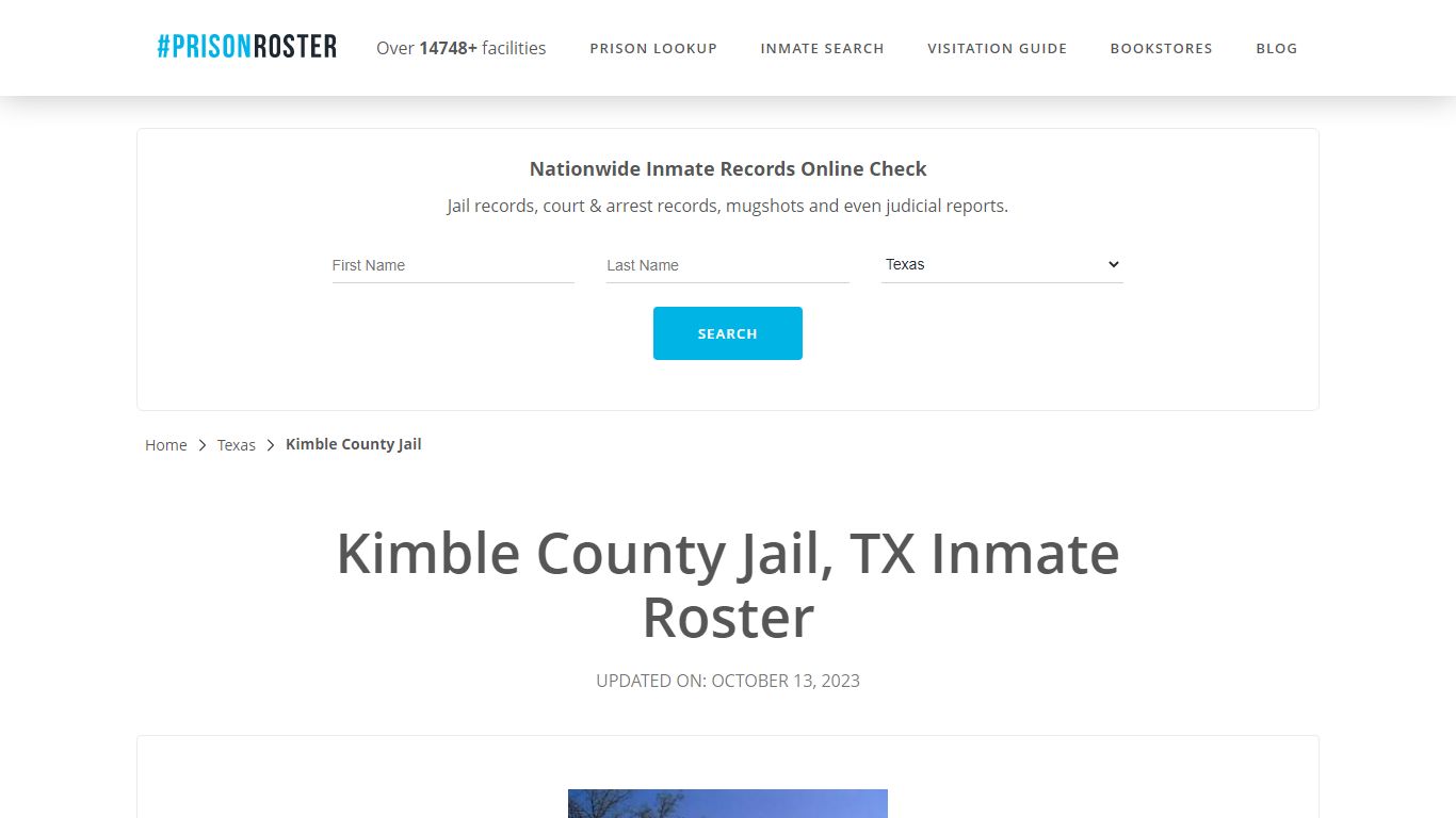 Kimble County Jail, TX Inmate Roster - Prisonroster
