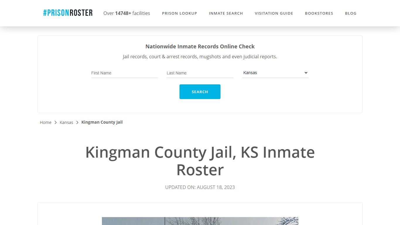 Kingman County Jail, KS Inmate Roster - Prisonroster