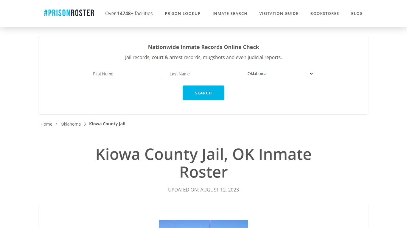 Kiowa County Jail, OK Inmate Roster - Prisonroster