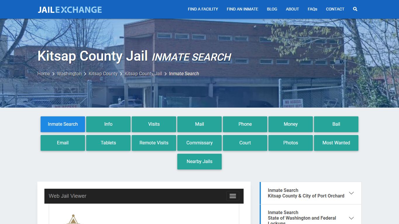 Inmate Search: Roster & Mugshots - Kitsap County Jail, WA
