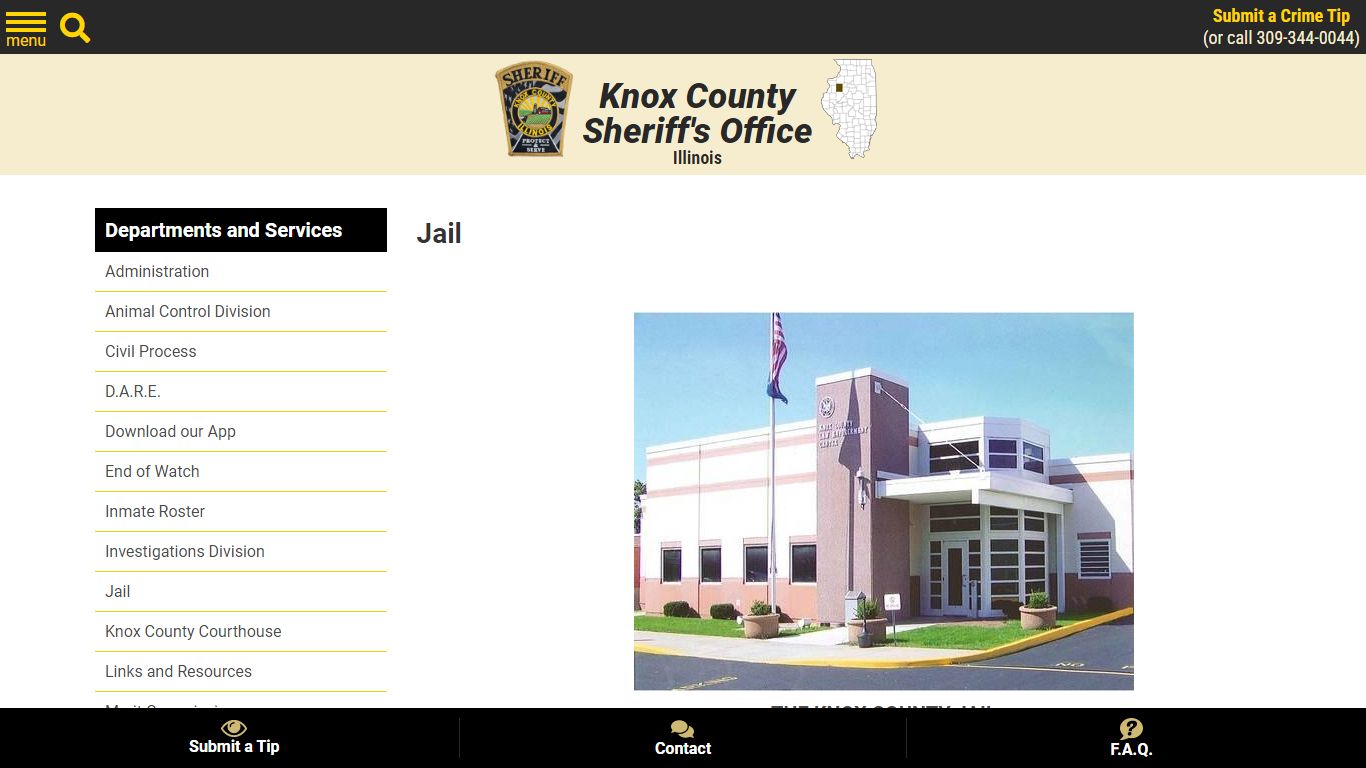 Jail | Knox County Sheriff IL