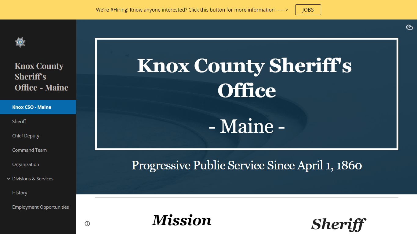 Knox County Sheriff's Office - Maine