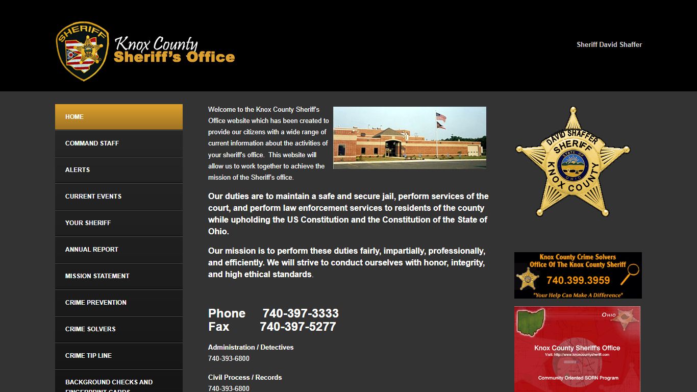 Website Inmate Info Printed on November 17, 2023 - Knox County Sheriff