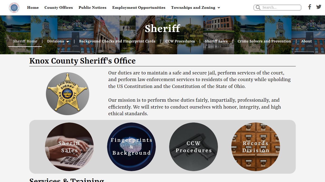 Sheriff – Knox County, Ohio