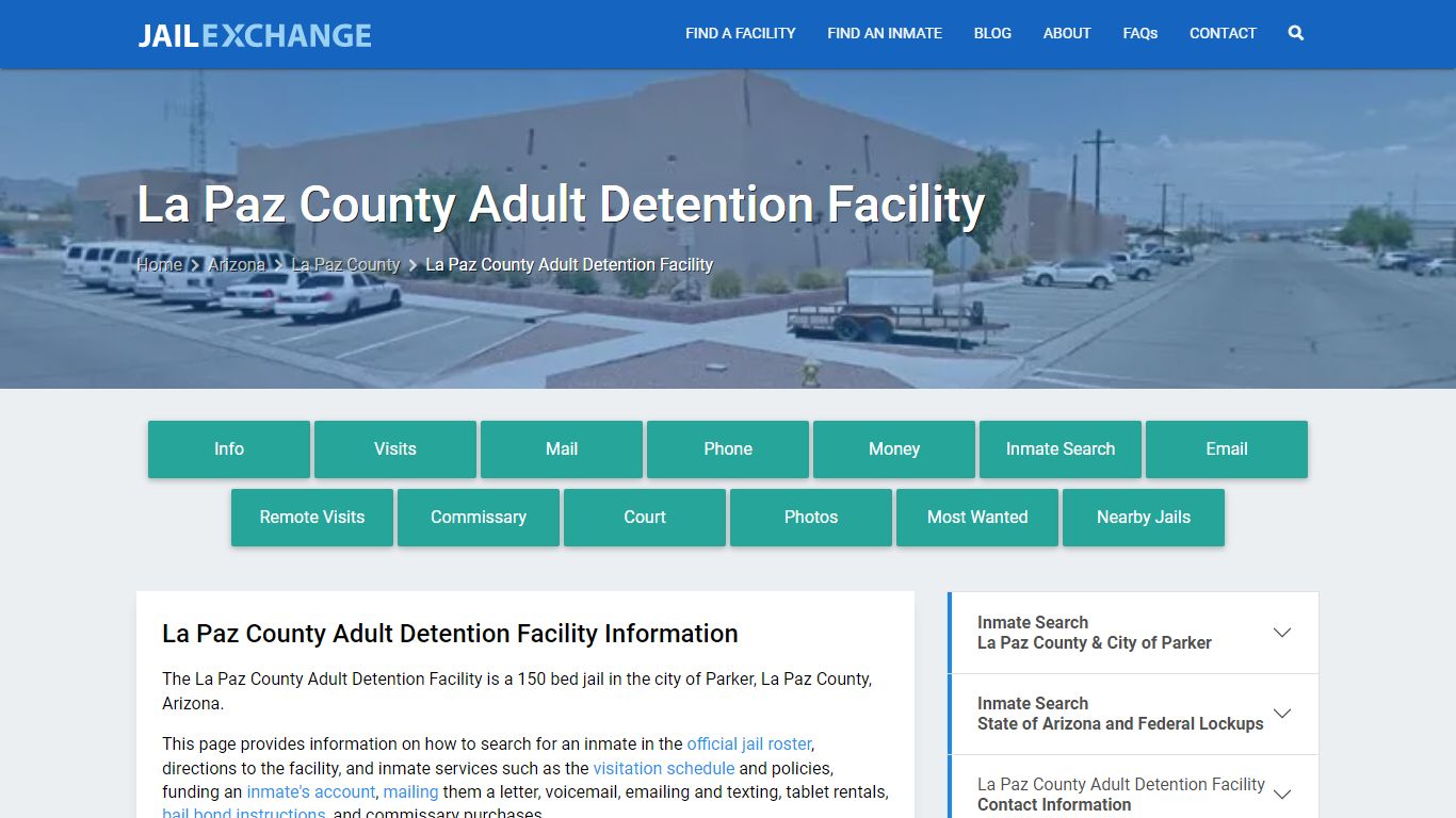 La Paz County Adult Detention Facility - Jail Exchange