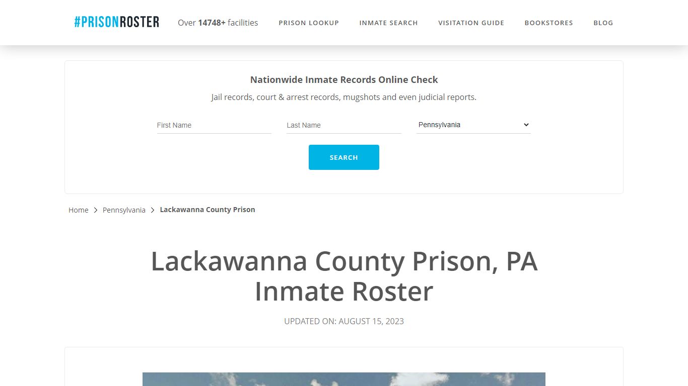 Lackawanna County Prison, PA Inmate Roster - Prisonroster