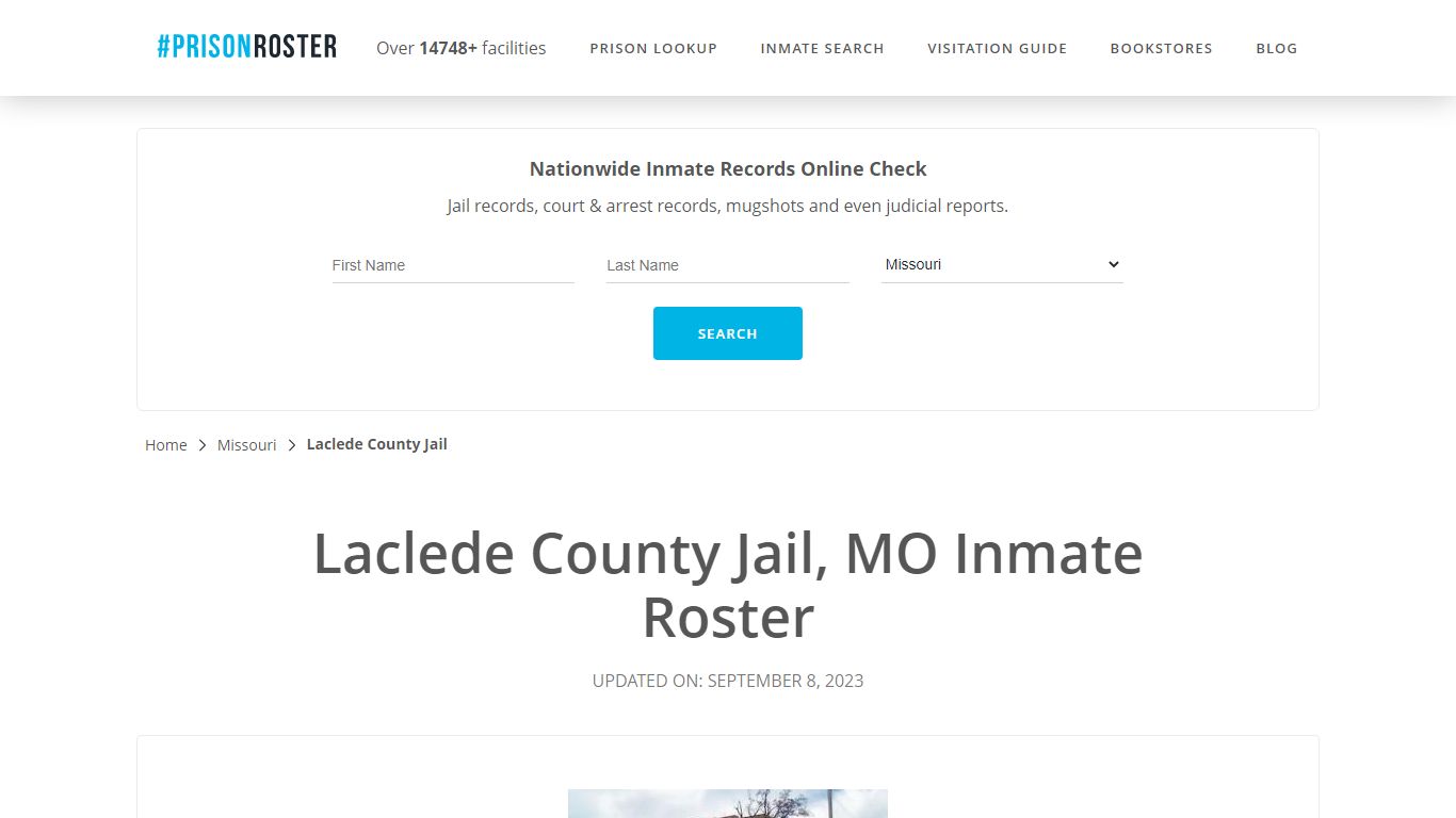 Laclede County Jail, MO Inmate Roster - Prisonroster