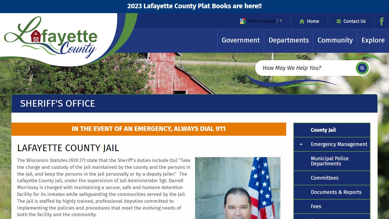 LAFAYETTE COUNTY JAIL | Lafayette County Wisconsin