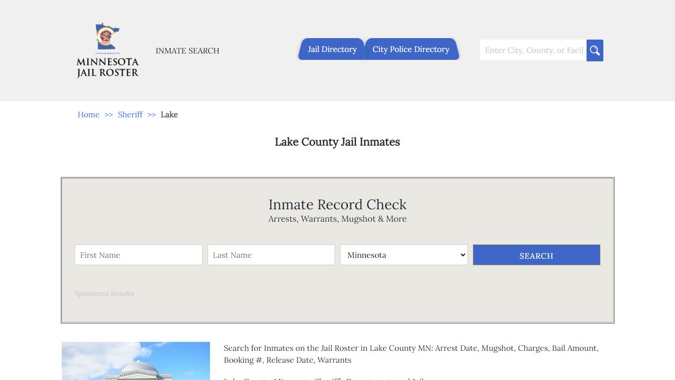 Lake County Jail Inmates | Jail Roster Search - Minnesota Jail Roster