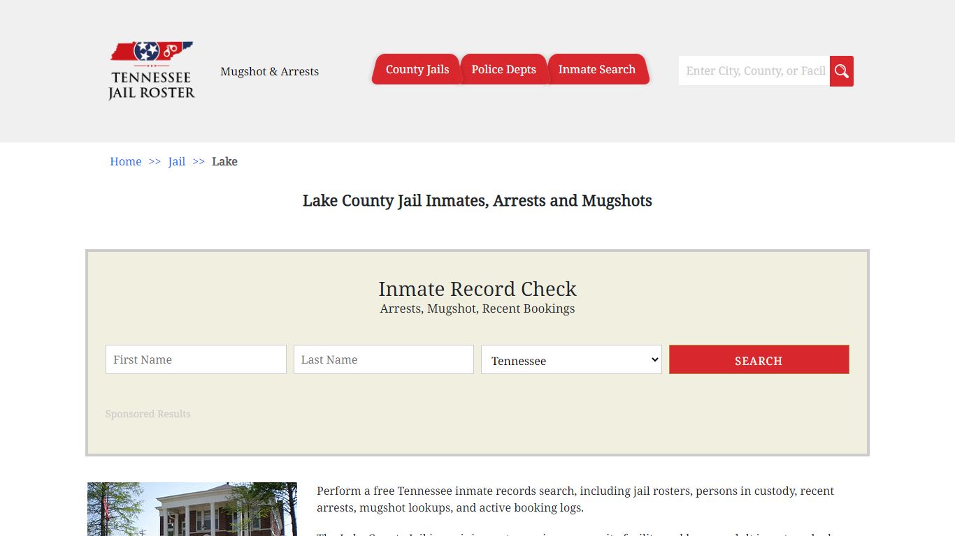 Lake County Jail Inmates, Arrests and Mugshots - Jail Roster Search