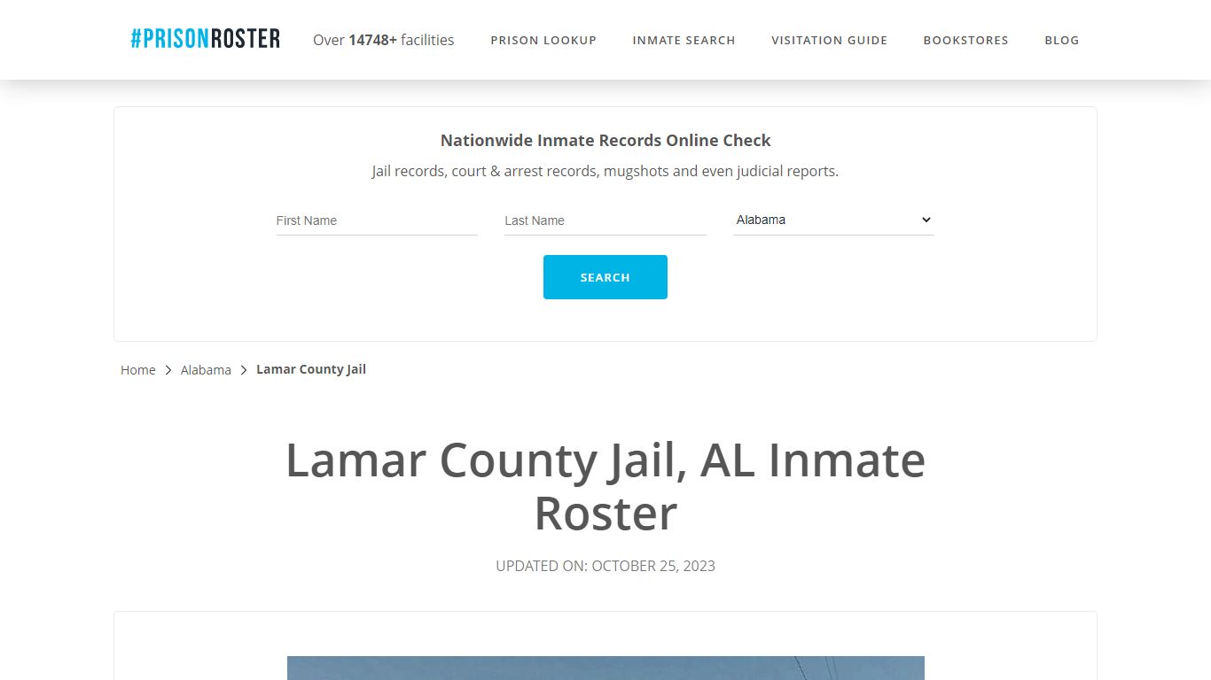 Lamar County Jail, AL Inmate Roster - Prisonroster