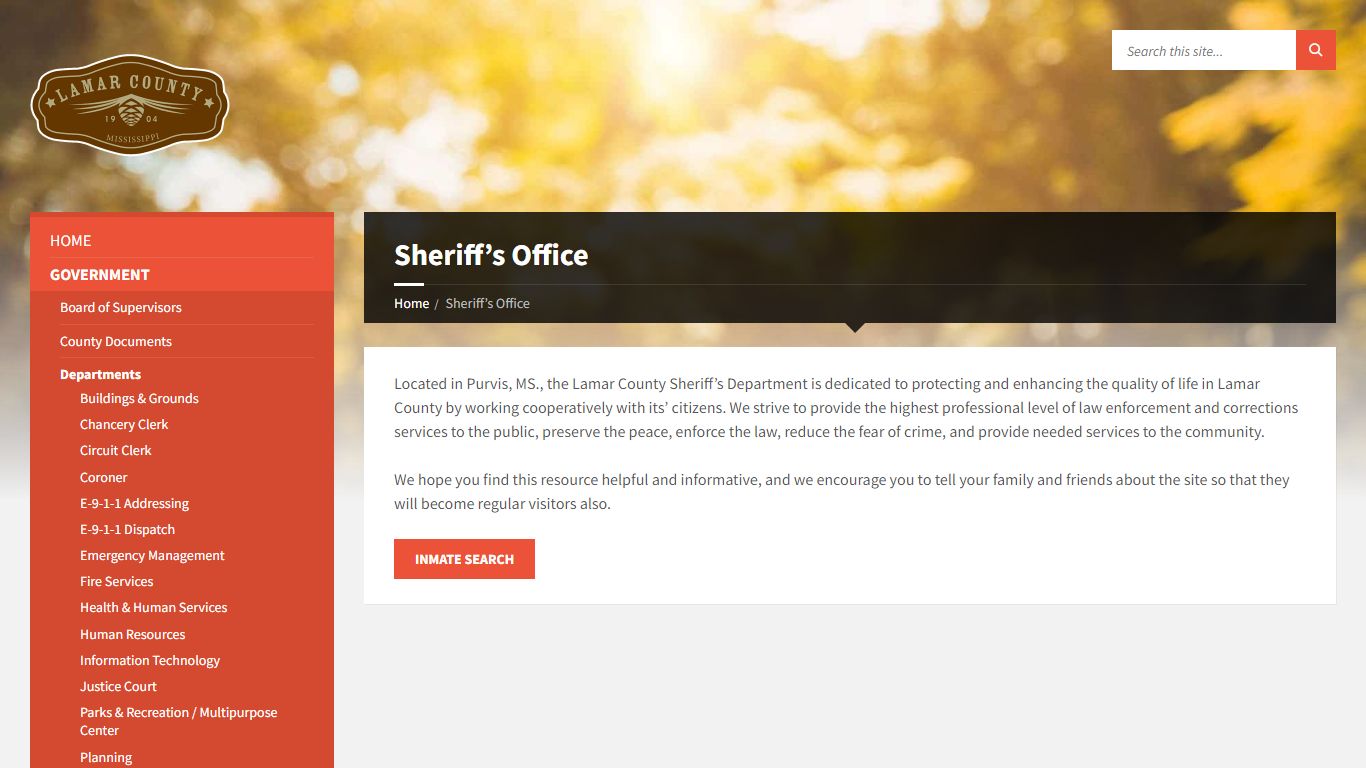 Sheriff’s Office | Lamar County Mississippi