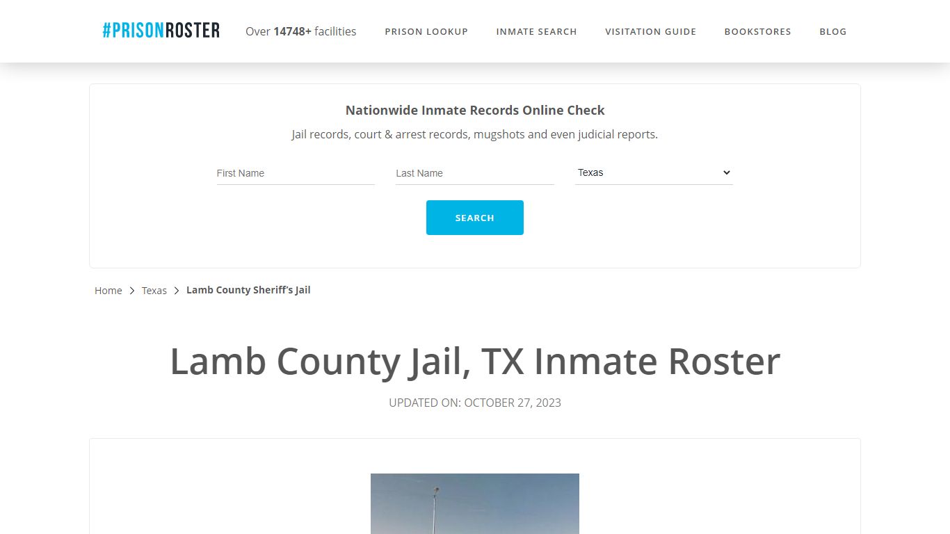 Lamb County Jail, TX Inmate Roster - Prisonroster