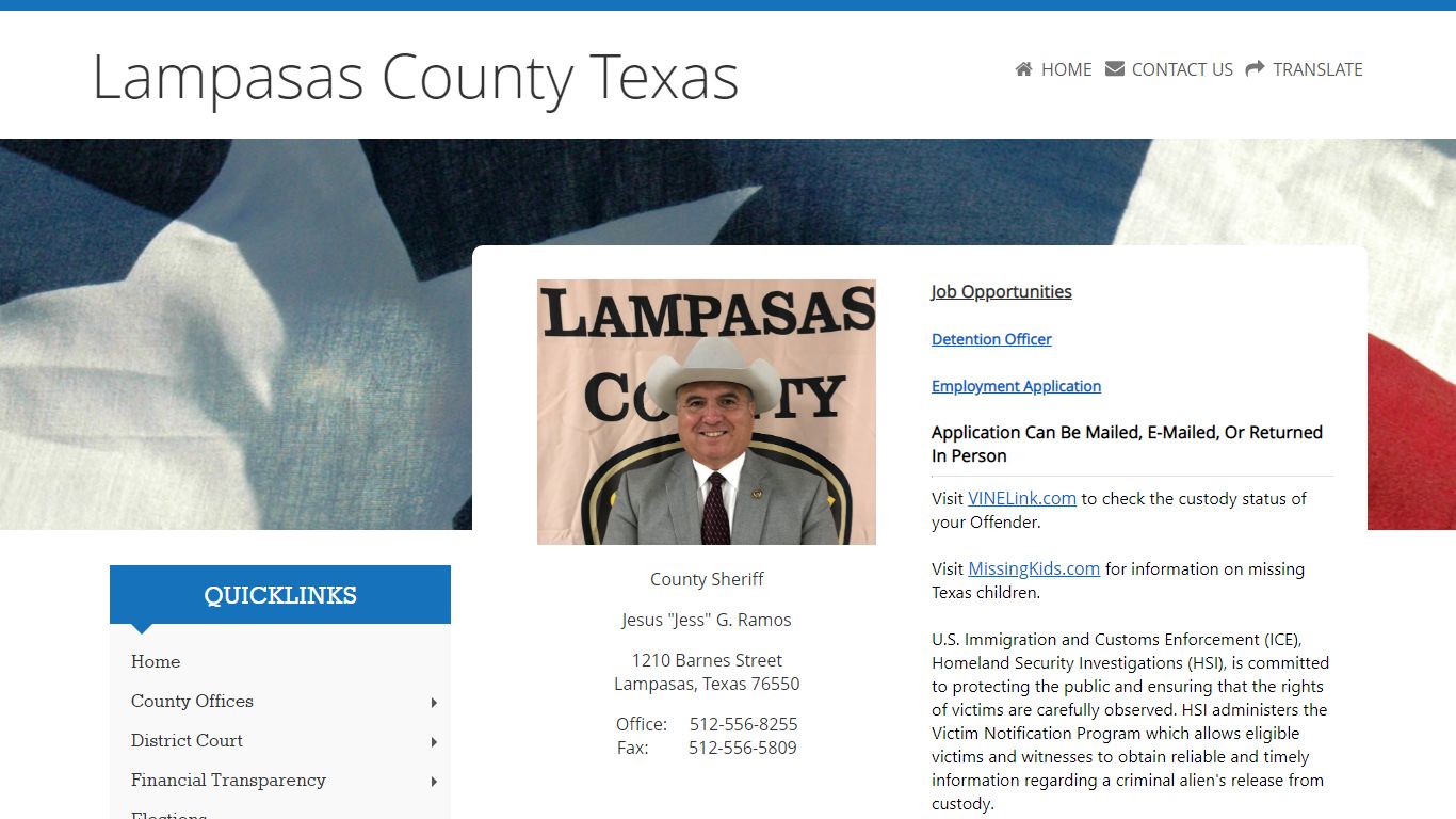 Lampasas County, Texas