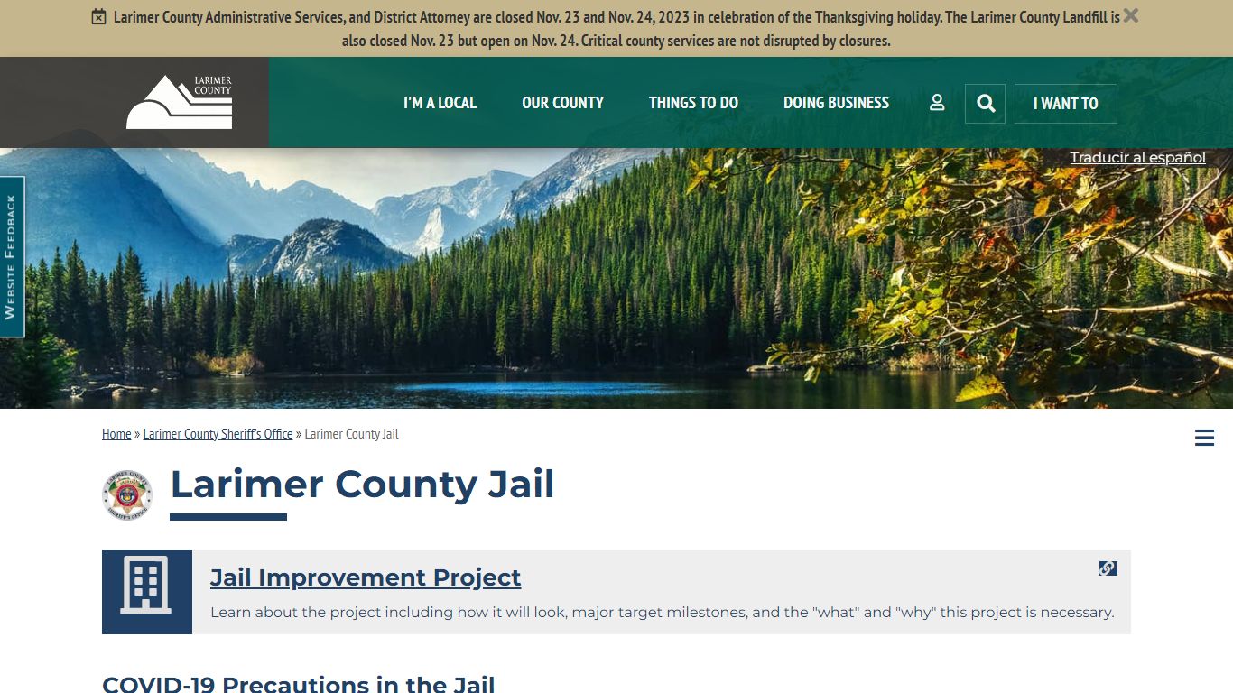 Larimer County Jail | Larimer County
