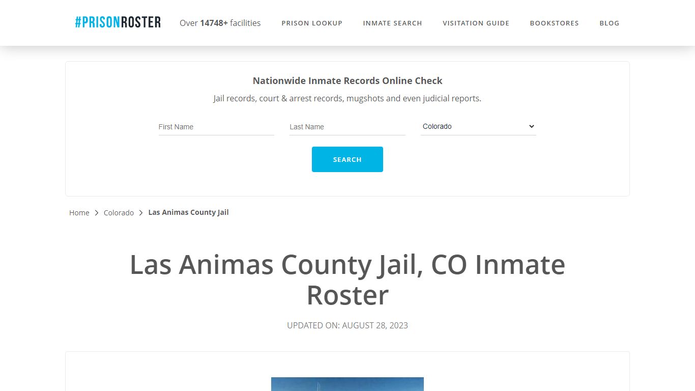 Las Animas County Jail, CO Inmate Roster - Prisonroster