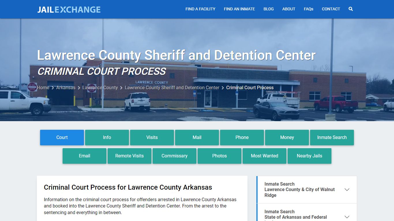 Lawrence County Sheriff and Detention Center - Jail Exchange