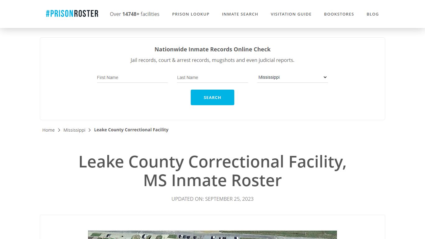 Leake County Correctional Facility, MS Inmate Roster - Prisonroster