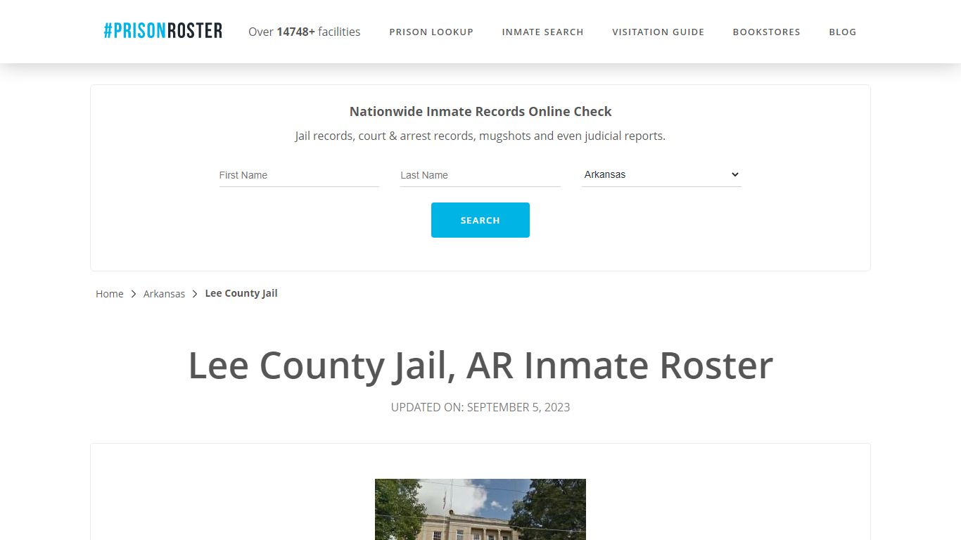 Lee County Jail, AR Inmate Roster - Prisonroster