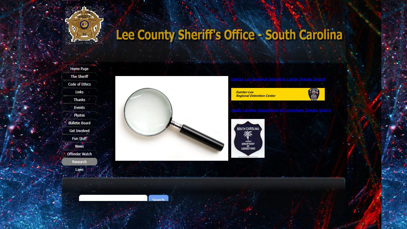 Inmate Search - Lee County Sheriff's Office - South Carolina