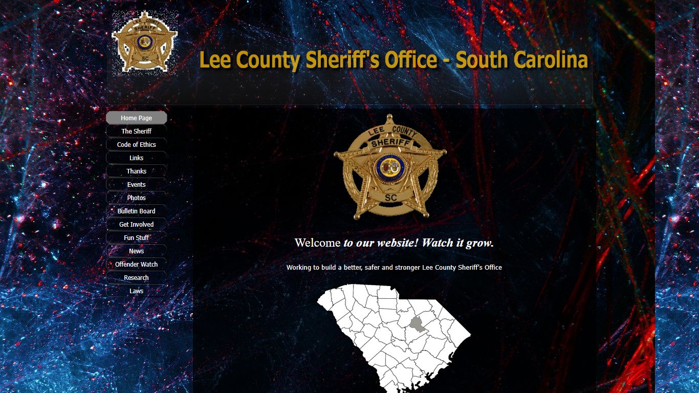 Lee County Sheriff's Office Home - South Carolina