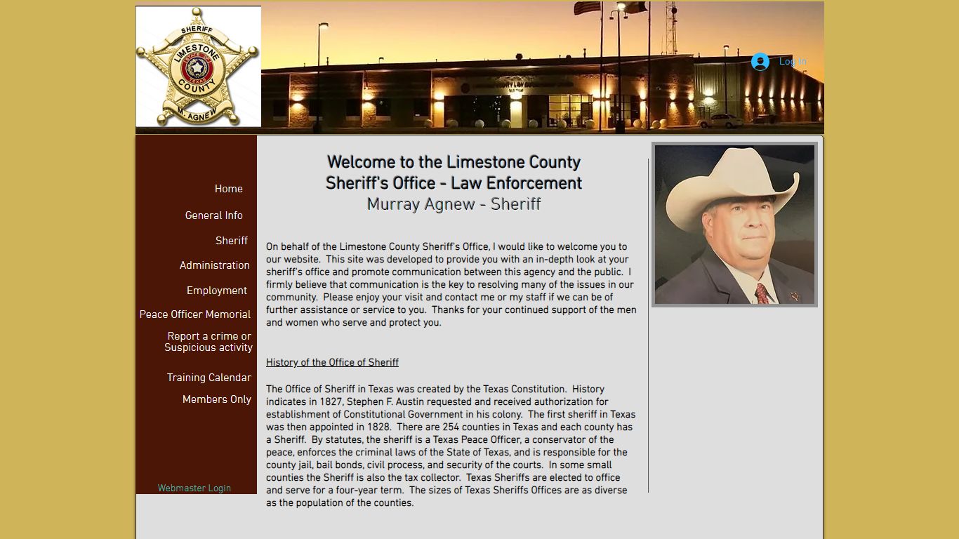 Law Enforcement | Limestone County Sheriff's Office | Texas