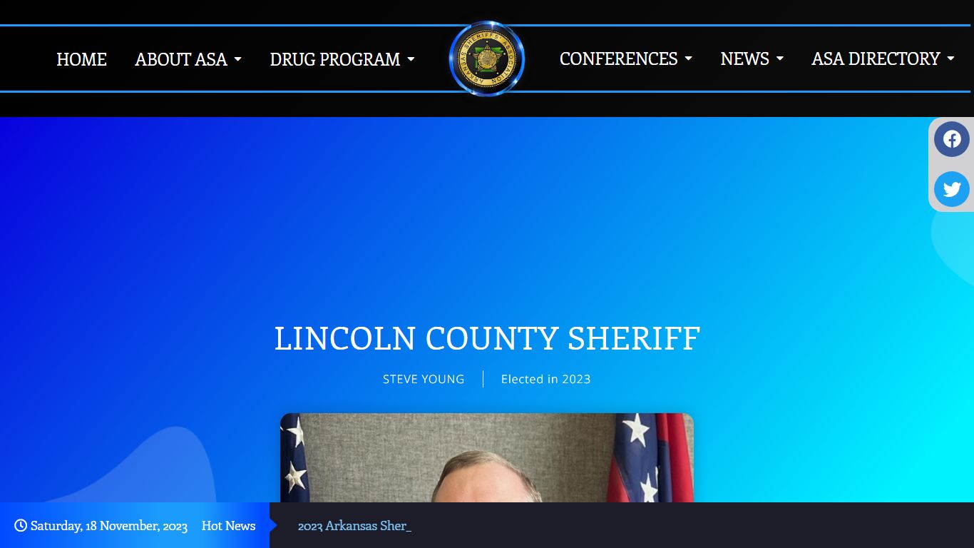 LINCOLN COUNTY SHERIFF – Arkansas Sheriff Association