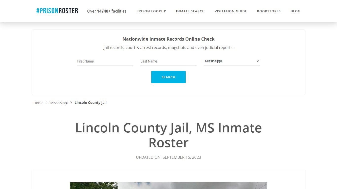 Lincoln County Jail, MS Inmate Roster - Prisonroster