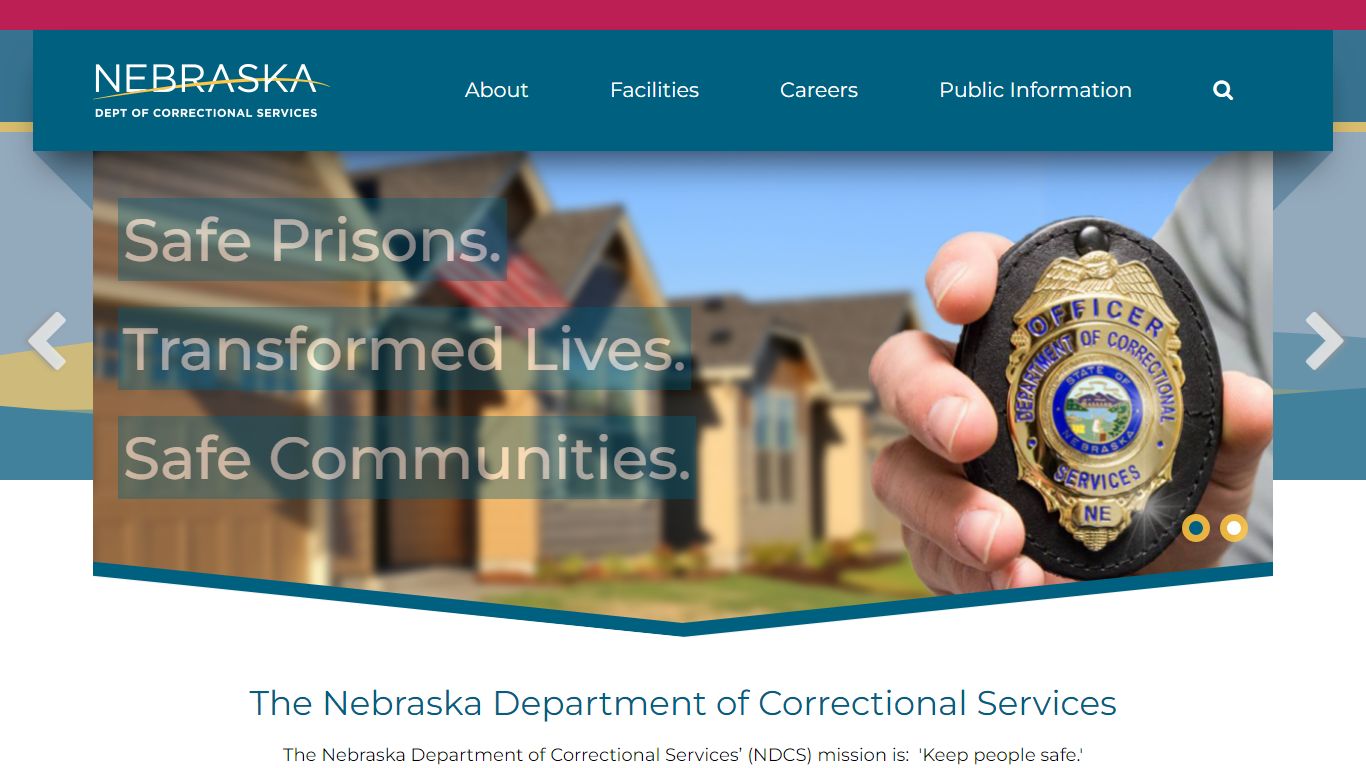 NDCS - Nebraska Department of Correctional Services