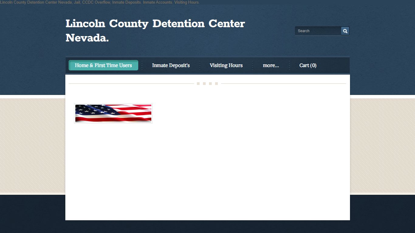 Lincoln County Detention Center Nevada. - Home & First Time Users