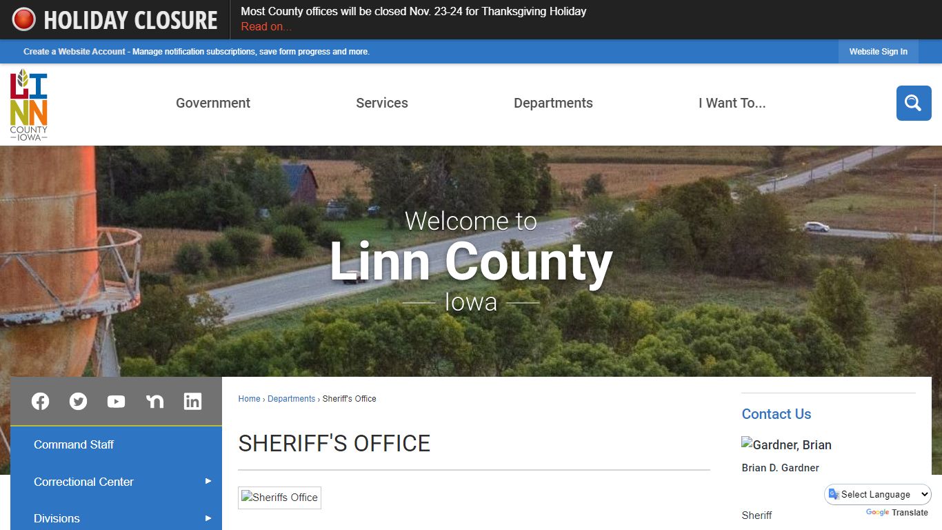 Sheriff's Office | Linn County, IA - Official Website