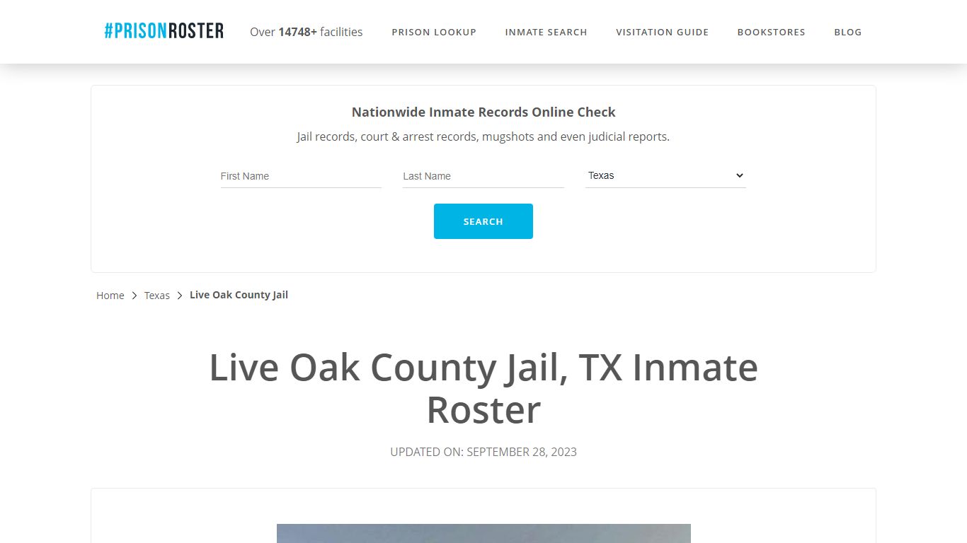 Live Oak County Jail, TX Inmate Roster - Prisonroster