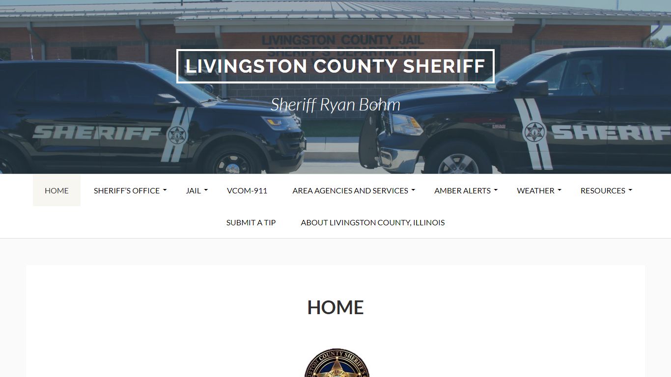 Livingston County Sheriff – Sheriff Ryan Bohm