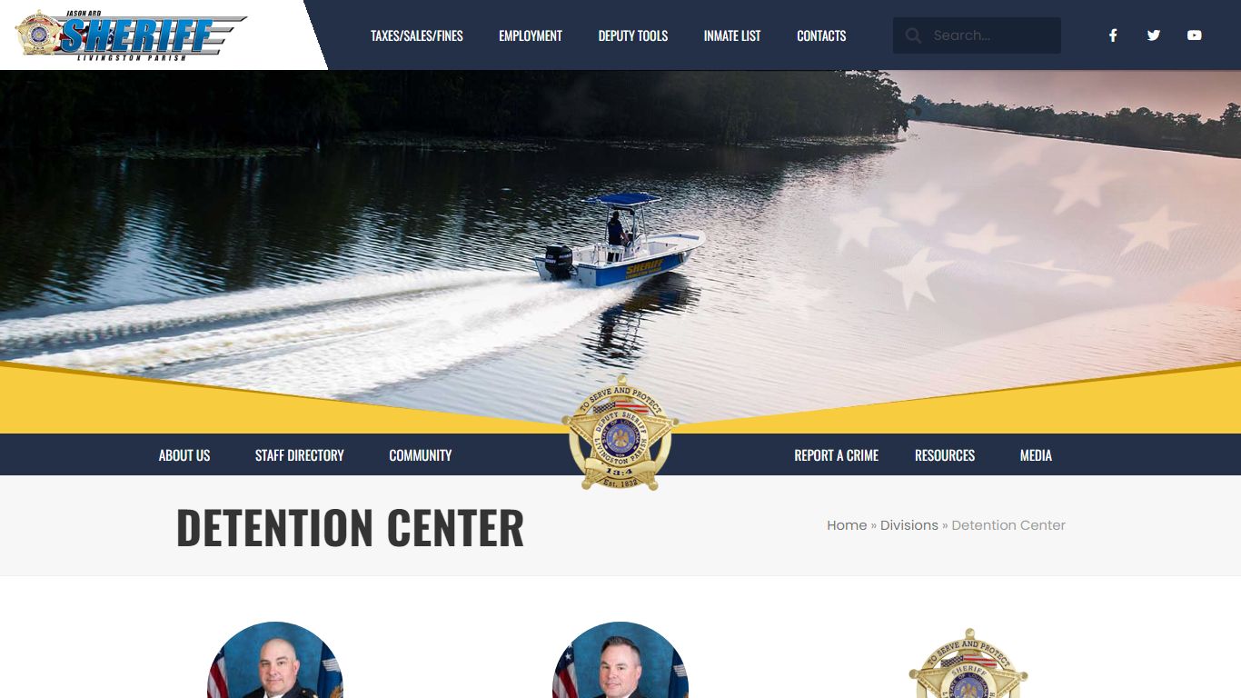 Detention Center - Livingston Parish Sheriff's Office