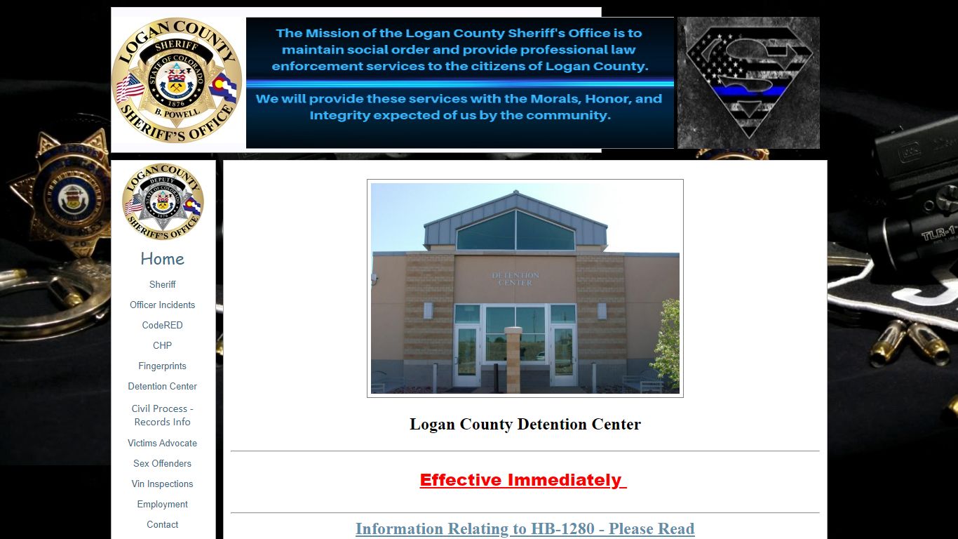 LCSO - Detention Center Information