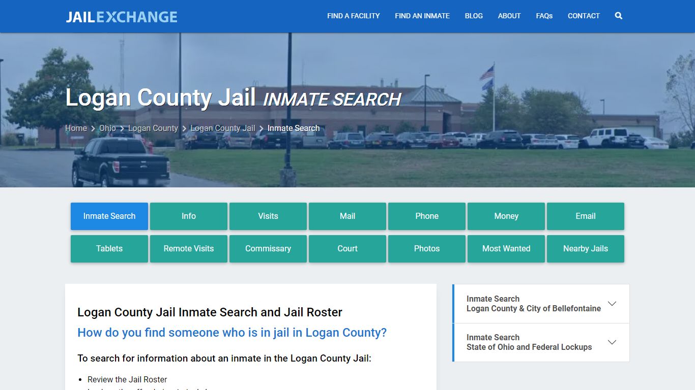 Logan County Jail Inmate Search - Jail Exchange