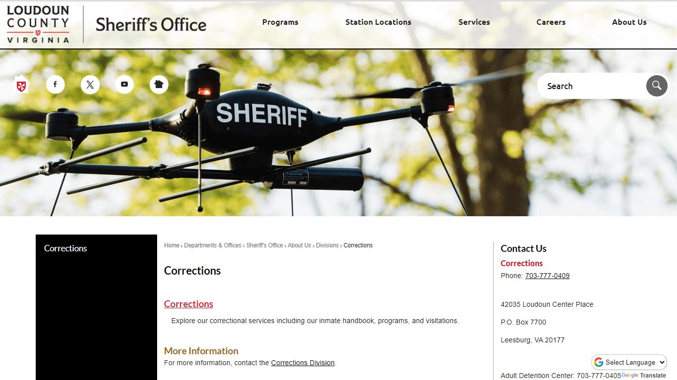 Corrections | Loudoun County, VA - Official Website