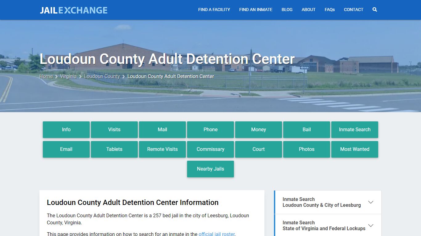 Loudoun County Adult Detention Center - Jail Exchange